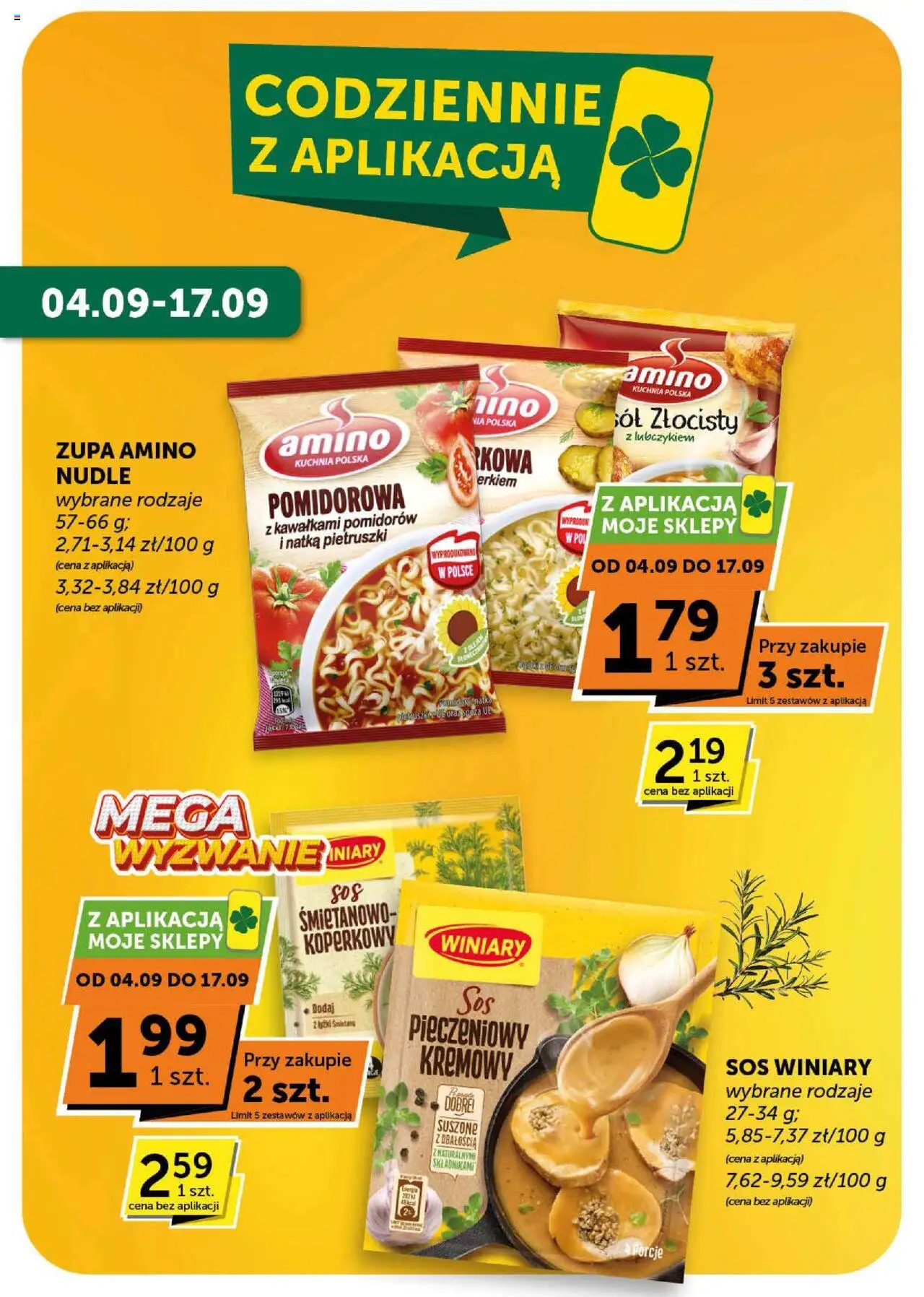 ABC Gazetka - Market od 04.09.2025 | Strona: 7 | Produkty: Zupa, Śmietana, Sos, Sól