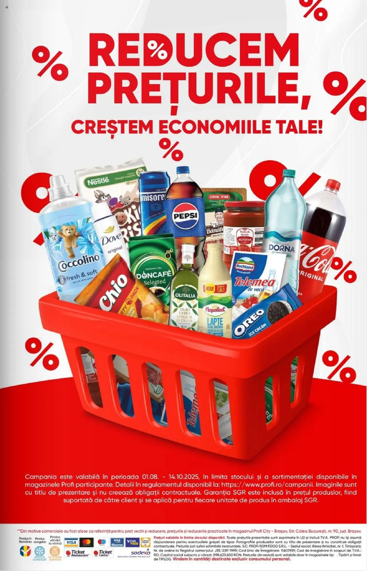 Catalog Profi City – valabil de la 06.08.2025 | Pagină: 9 | Produse: Vitrină, Lapte, Rom