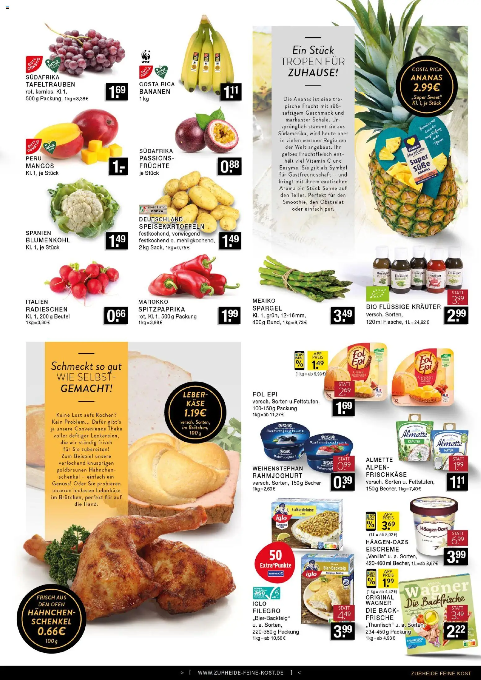 Edeka Zurheide Prospekt – gültig ab 09.03.2026 | Seite: 5 | Produkte: Ofen, Käse, Theke, Ananas