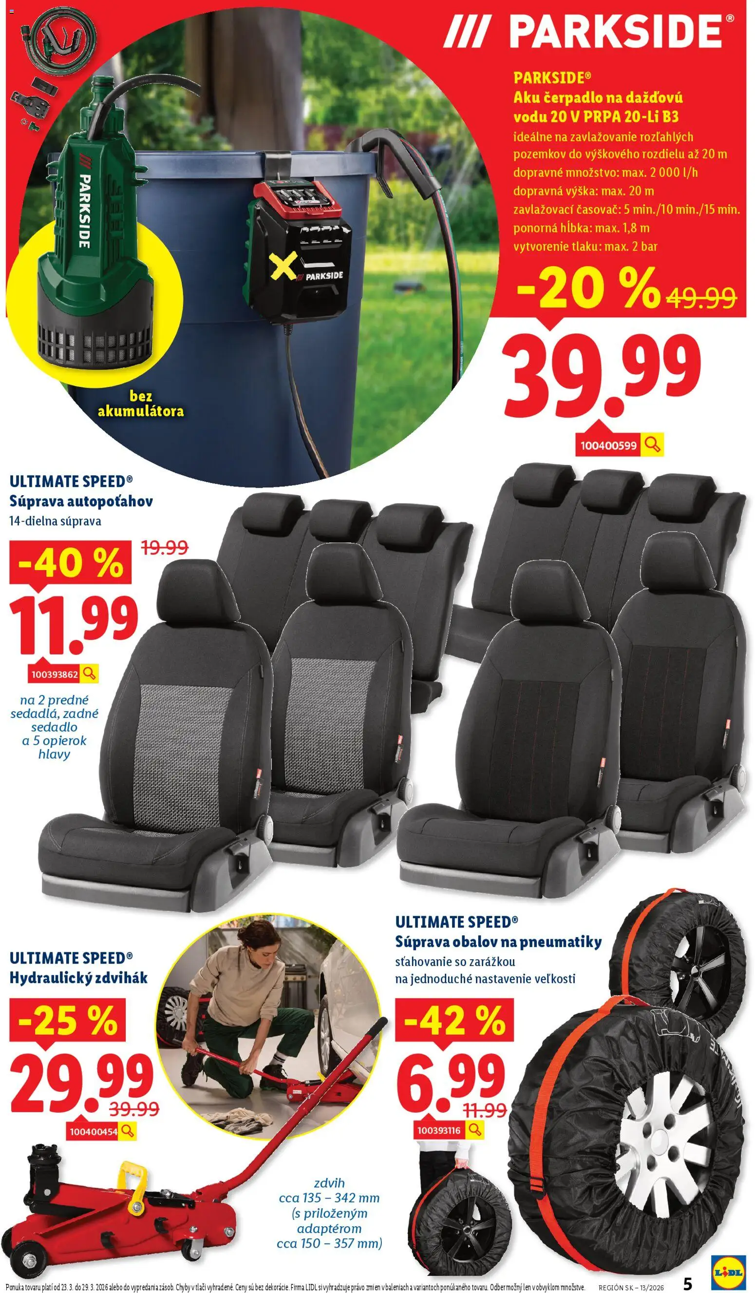 Nové Lidl akcie – leták je platný od 23.03.2026 | Strana: 5