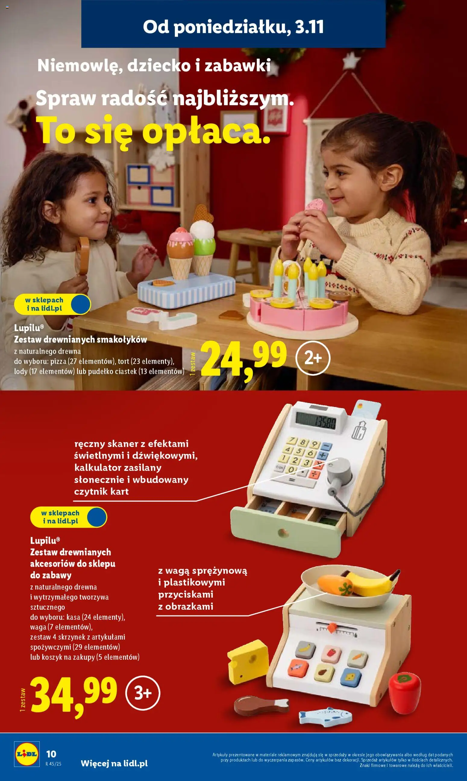 Lidl Katalog od 03.11.2025 | Strona: 14 | Produkty: Waga, Tort, Pudełko, Lody