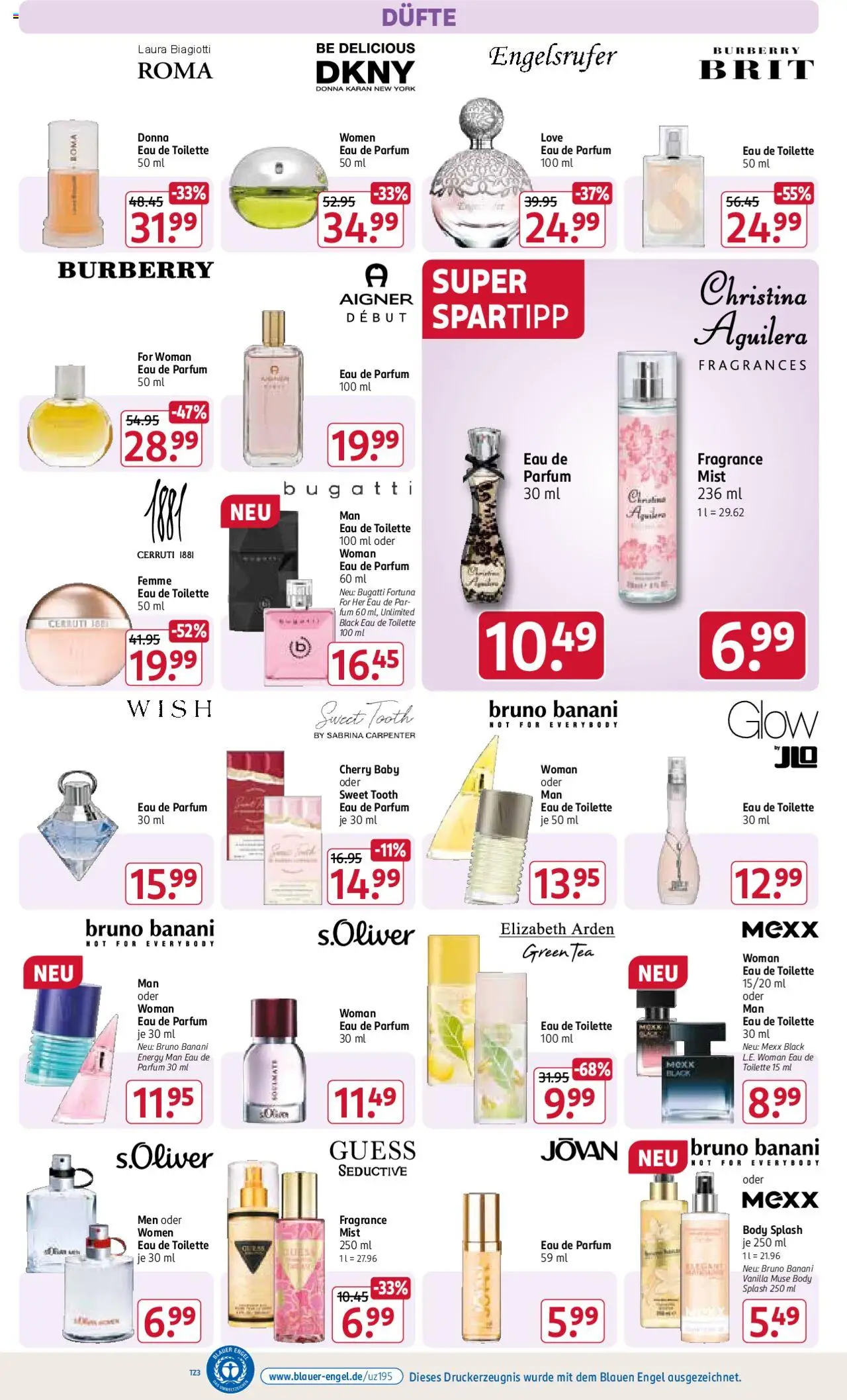 Rossmann Prospekt 	 – gültig ab 29.09.2025 | Seite: 4 | Produkte: Energy, Toilette, Parfüm, Eau de Parfum