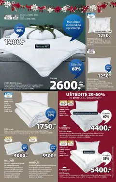 Jysk katalog - pregled Jysk kataloga - važi od 10.12.2025 | Strana: 9 | Proizvode: Jastuk, Jorgan