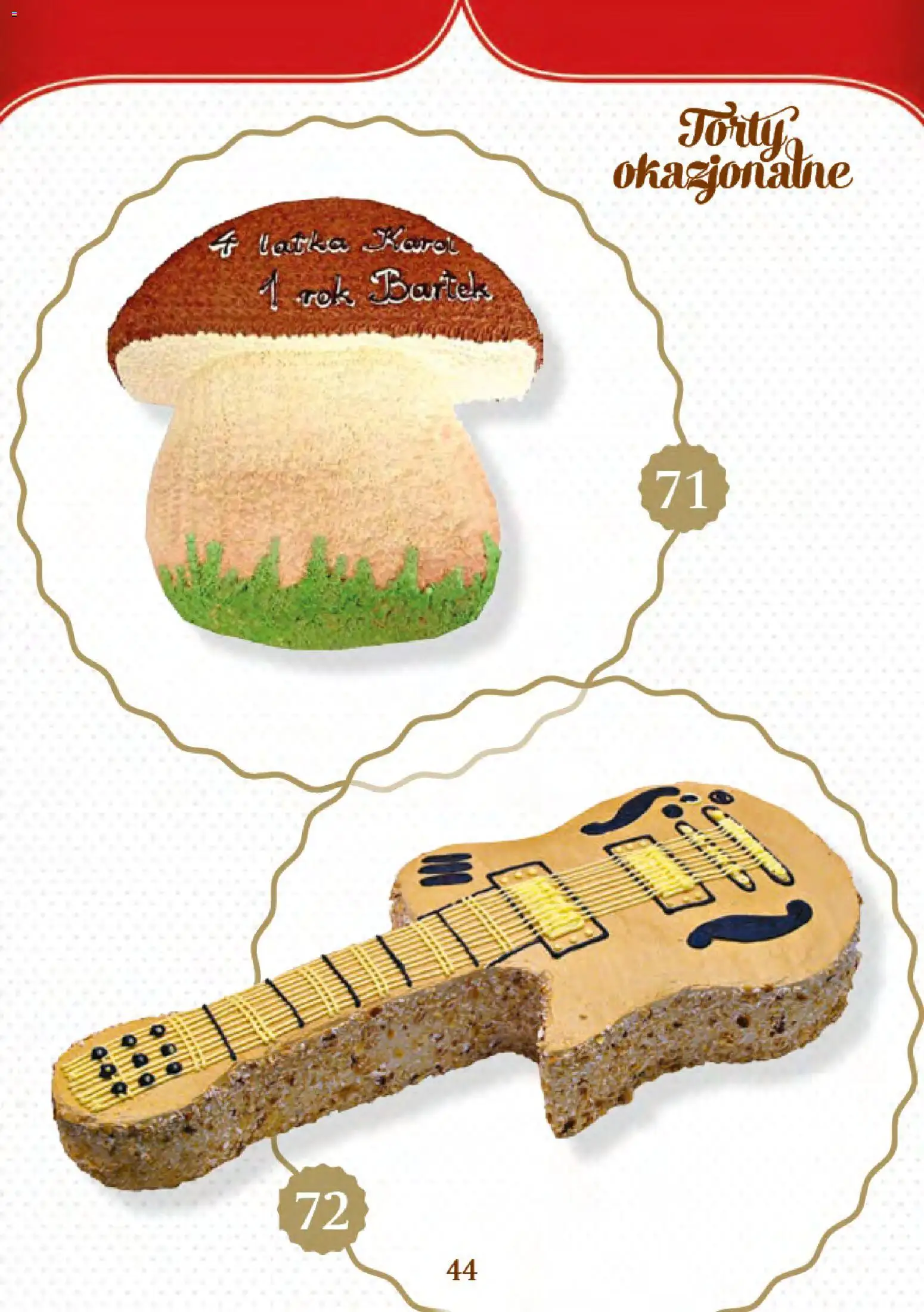 Topaz gazetka - Torty od 27.04.2026 | Strona: 44