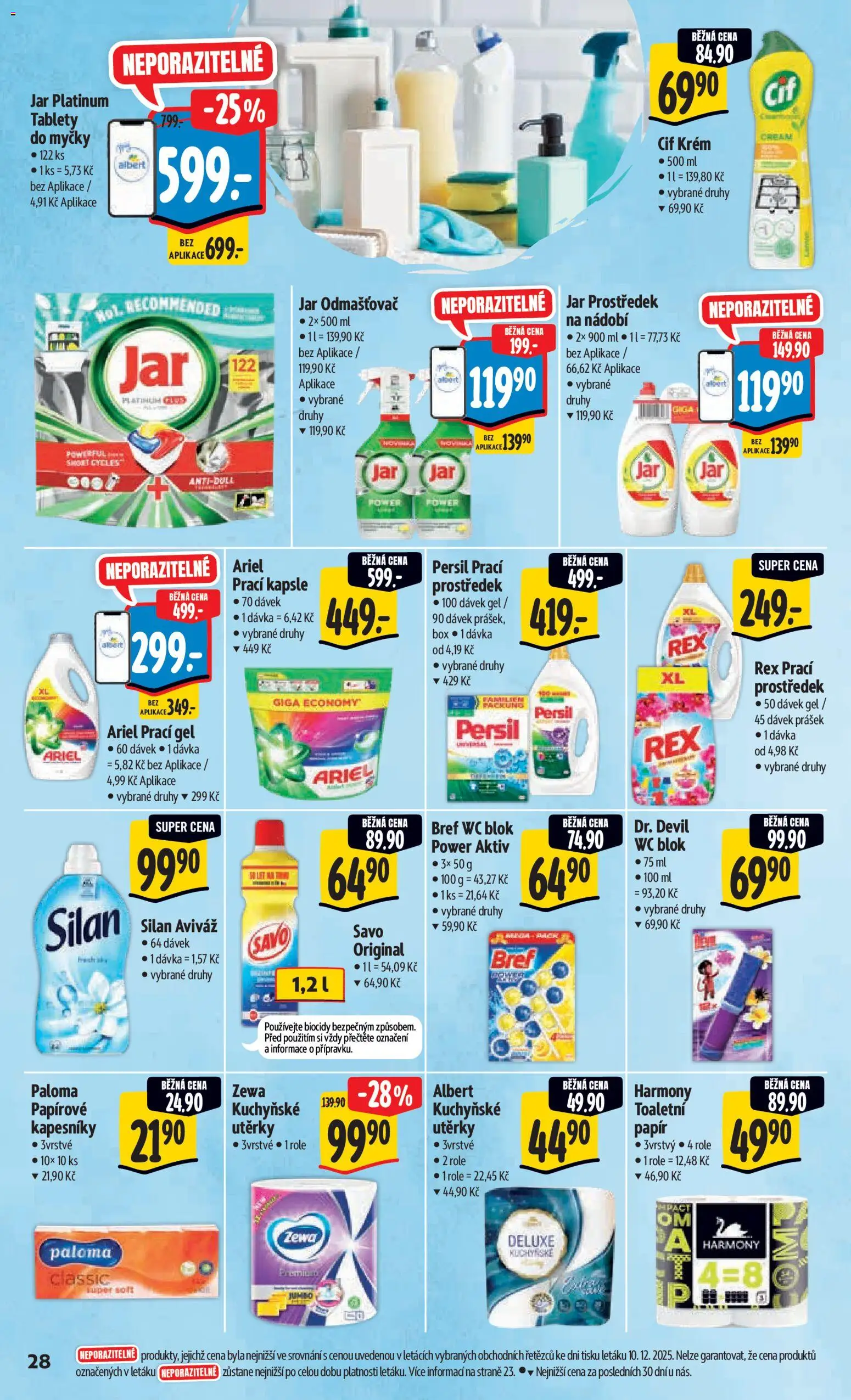 Albert leták - Hypermarket od 17.12.2025 | Strana: 37 | Produkty: Silan, Zewa, Wc, Odmašťovač