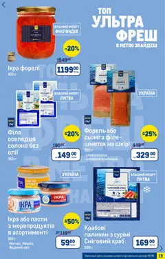 Metro акції дійснийкції з 25.03.2026 | Сторінка: 19