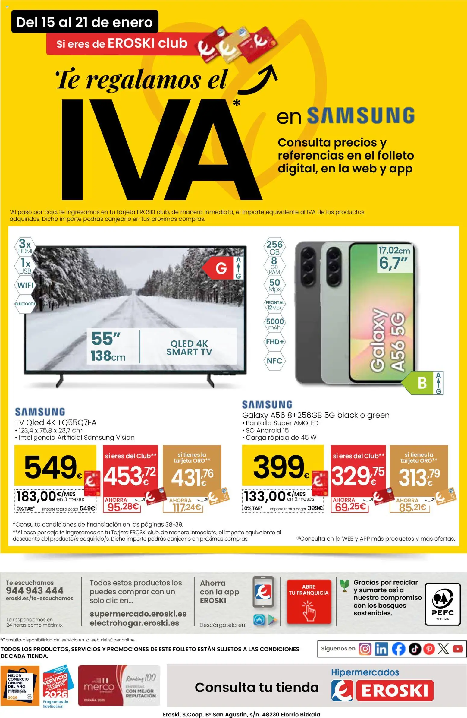 Eroski - Más de 2000 productos siempre a buen precio │ válido desde el 15.01.2026 | Página: 40 | Productos: Té, Caja