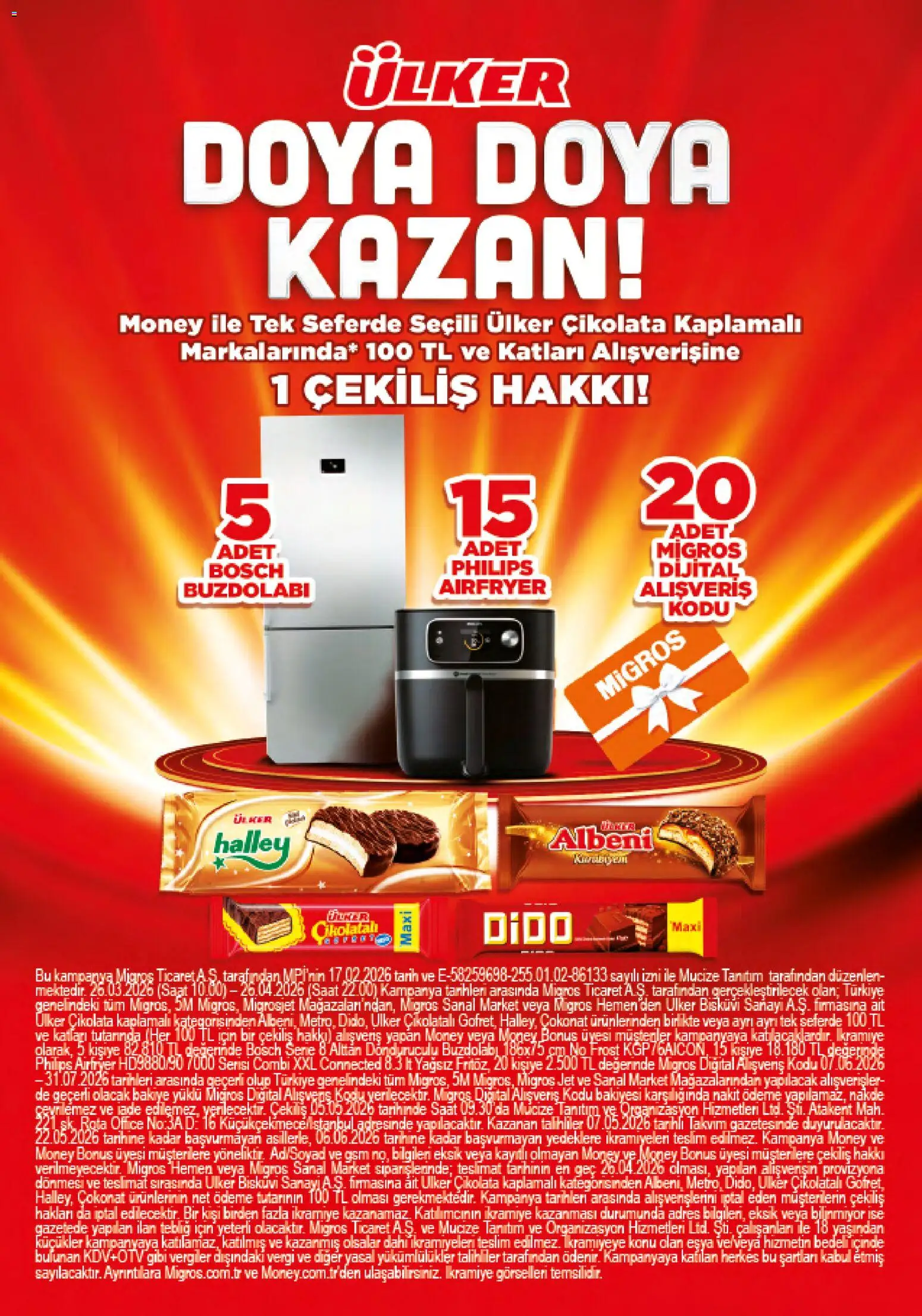 Migros Katalog - 5M Migroskop Dijital - 26.03.2026 tarihinden itibaren geçerlidir | Sayfa: 54 | Ürünler: Çikolata, Tarih, Saat, Bisküvi