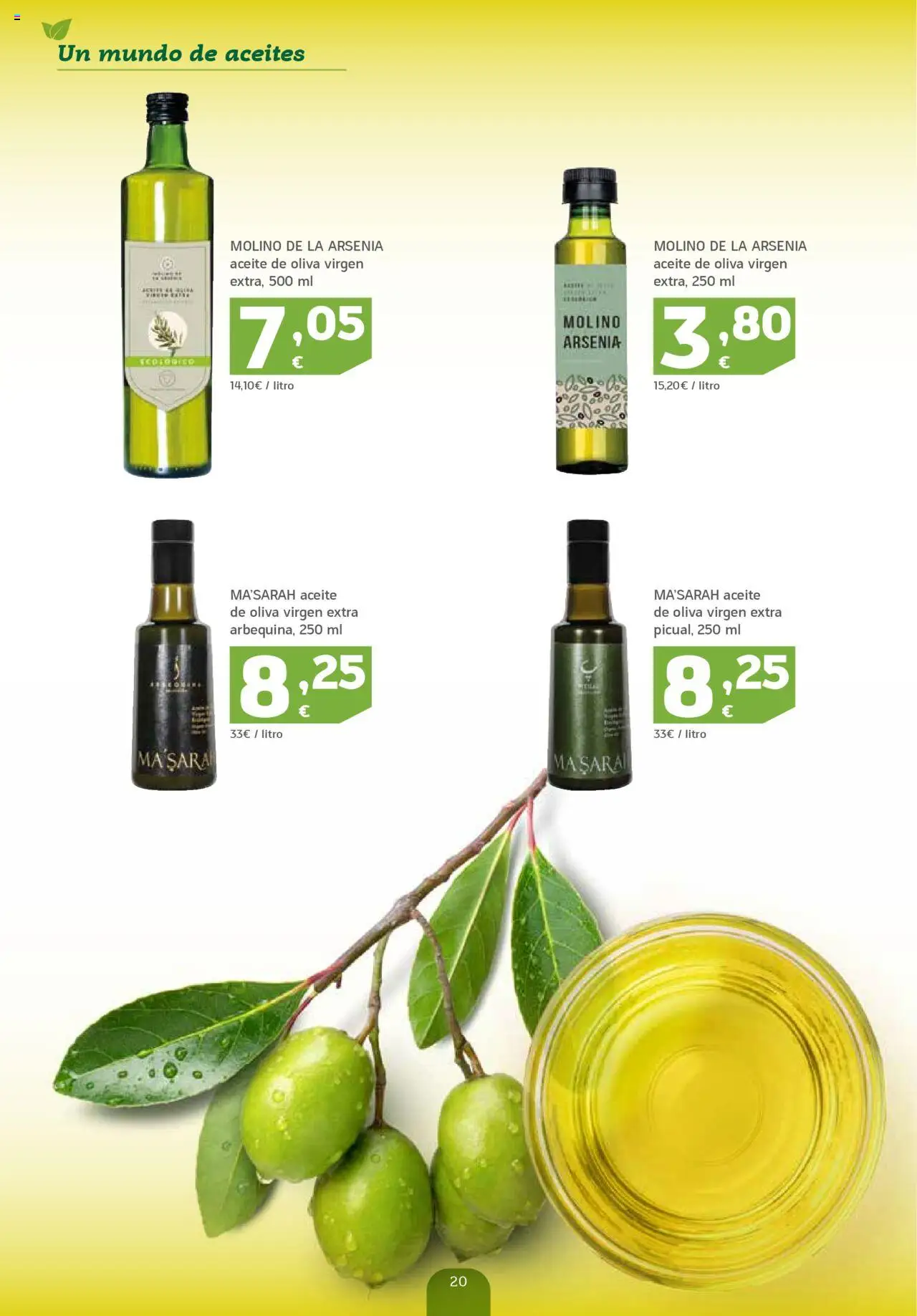 HiperDino - Productos Ecológicos │ válido desde el 26.05.2025 | Página: 20 | Productos: Aceite, Aceite de oliva, Aceite de oliva virgen extra