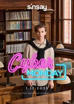 Náhled letáku Sinsay Cyber Monday od 01.12.2025