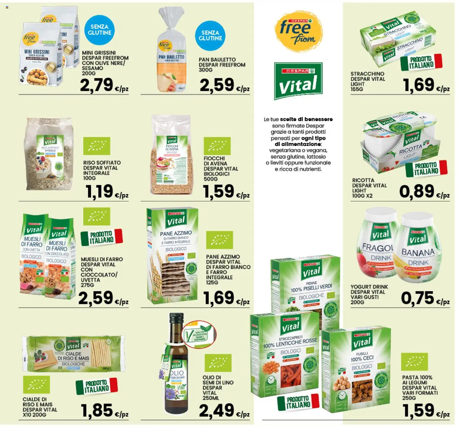 Volantino Interspar del 12.01.2026 | Pagina: 13 | Prodotti: Muesli, Ceci, Lenticchie, Olio