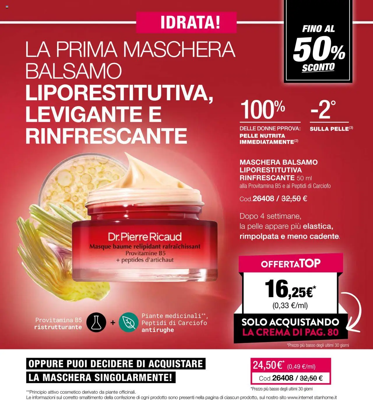 Volantino Stanhome del 26.08.2025 | Pagina: 79 | Prodotti: Balsamo, Crema, Maschera