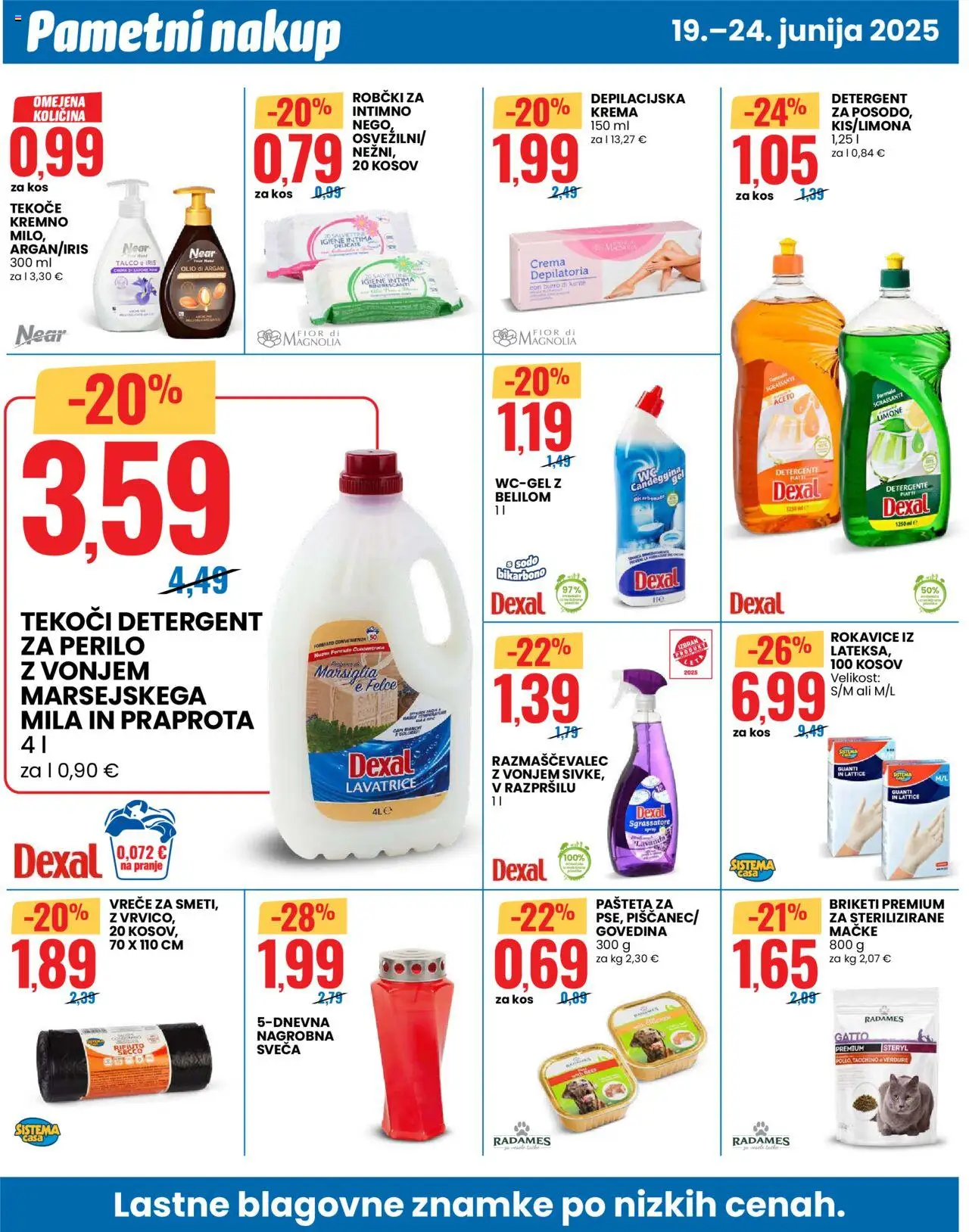 Eurospin katalog │ velja od 19.06.2025 | Stran: 10 | Izdelki: Sveča, Pašteta, Robčki, Kos