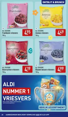 Aldi folder - Paasfolder - Voorbeeld van een folder van Aldi, geldig van 16.03.2026 | Pagina: 21 | Producten: Taart, Zalm, Roomboter, Groenten