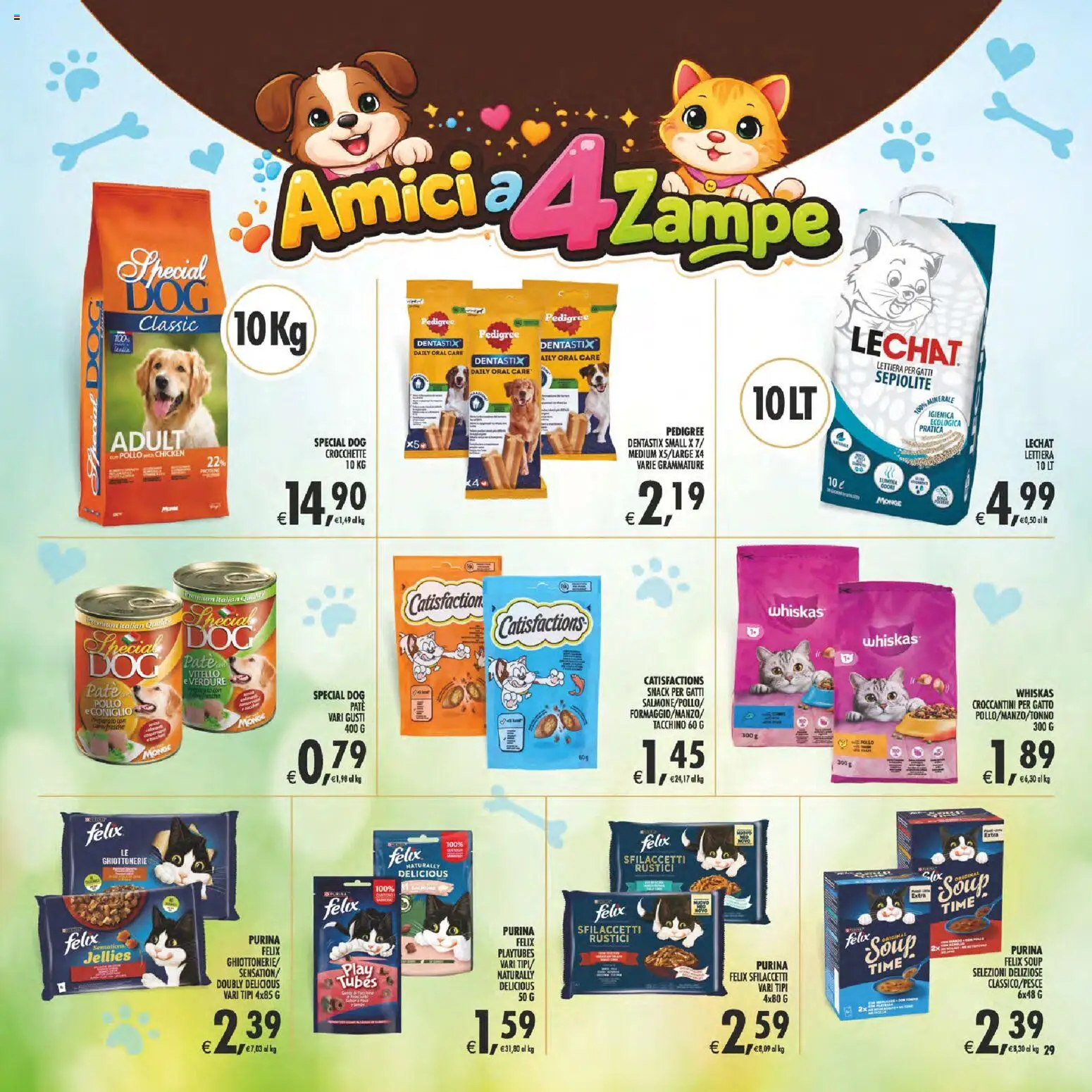 Volantino Decò del 07.04.2026 | Pagina: 29 | Prodotti: Paté, Pollo, Verdure, Vitello