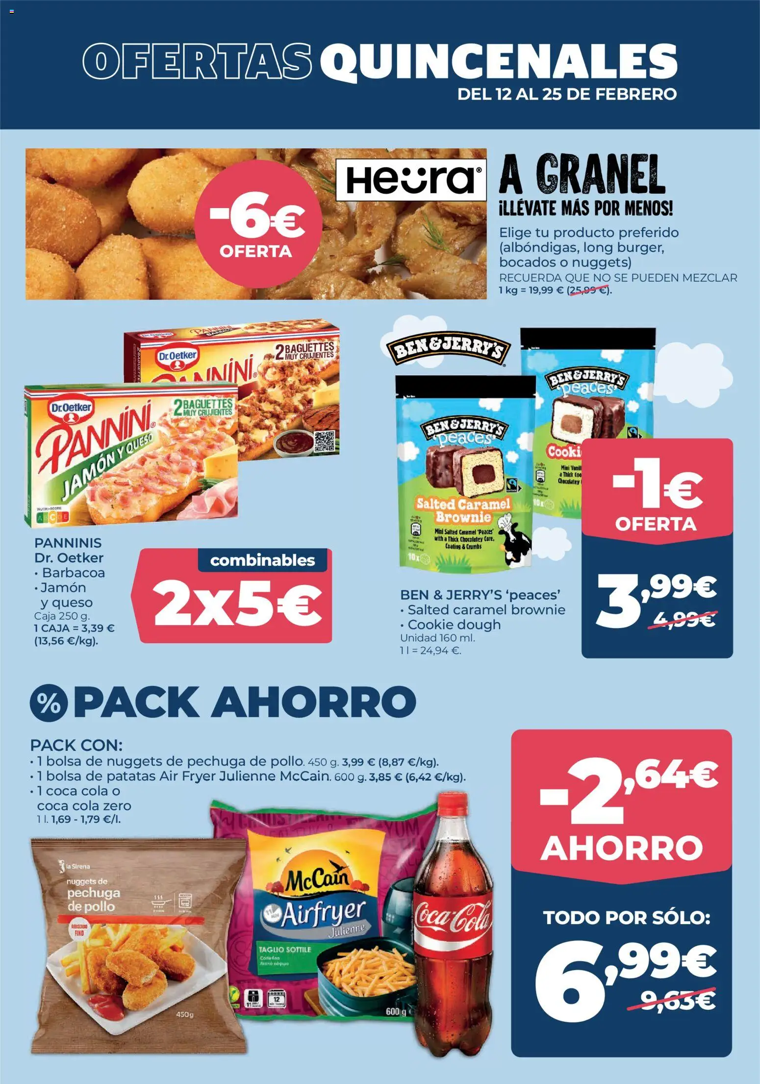 La Sirena folleto │ válido desde el 12.02.2026 | Página: 5 | Productos: Jamón, Bolsa, Caja, Nuggets