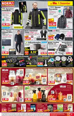 Norma Flugblatt ab 01.12.2025 gültig | Seite: 5 | Produkte: Wasser, Steckdose, Parfüm, Äpfel