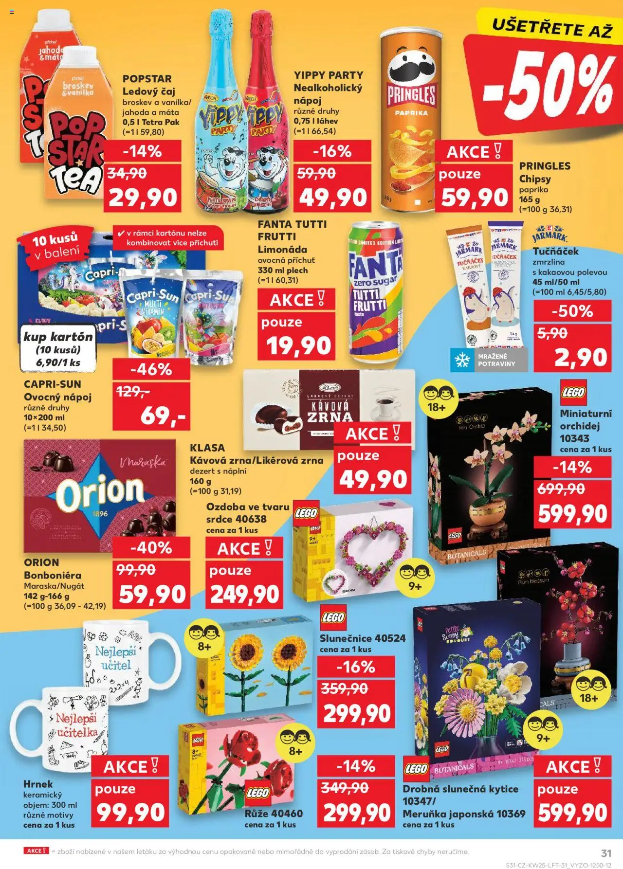 Kaufland leták od 18.06.2025 | Strana: 31 | Produkty: Orchidej, Čaj, Zmrzlina, Ledový čaj