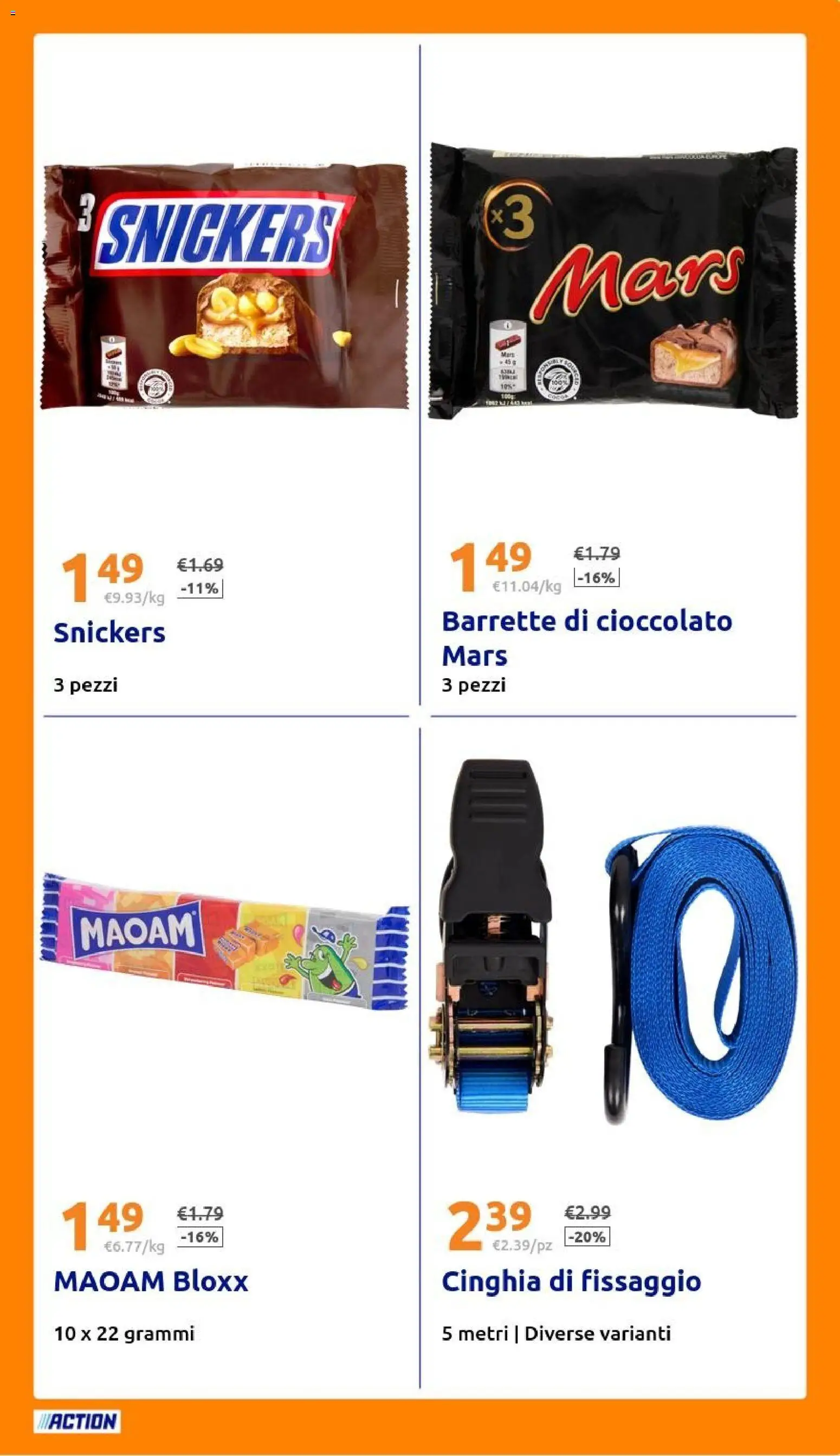 Volantino Action del 05.11.2025 | Pagina: 19 | Prodotti: Cioccolato