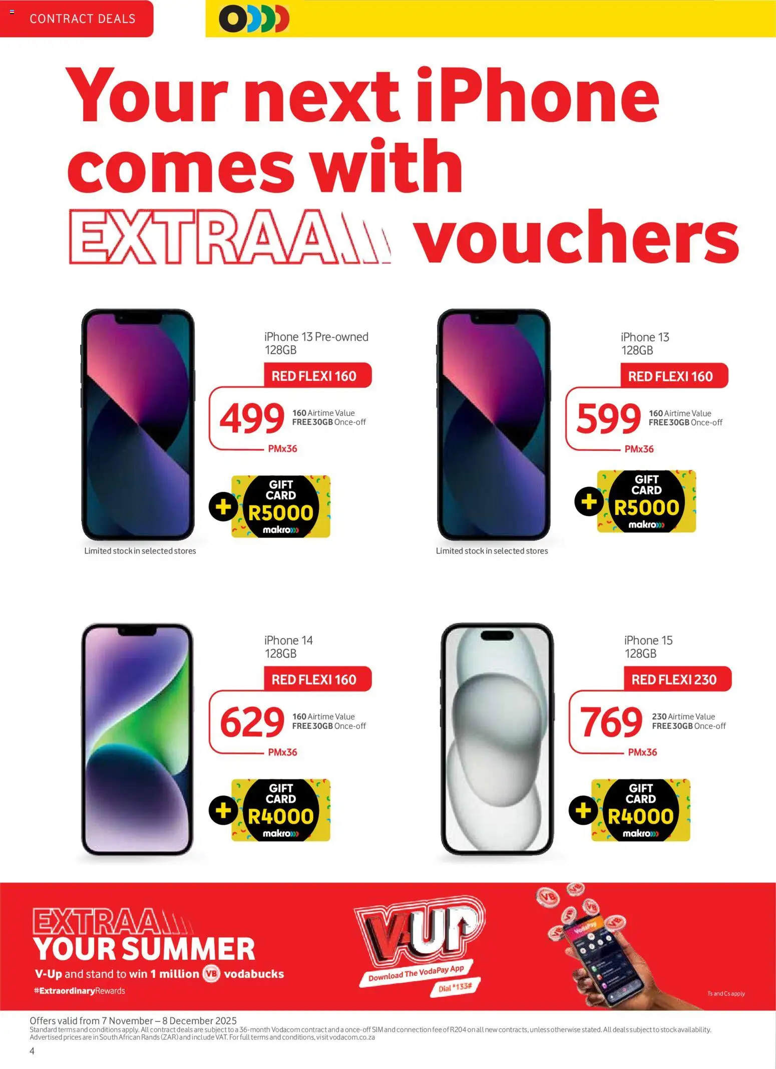 New Makro catalogue – valid from 07.11.2025 | Page: 4 | Products: Gift card, Stock