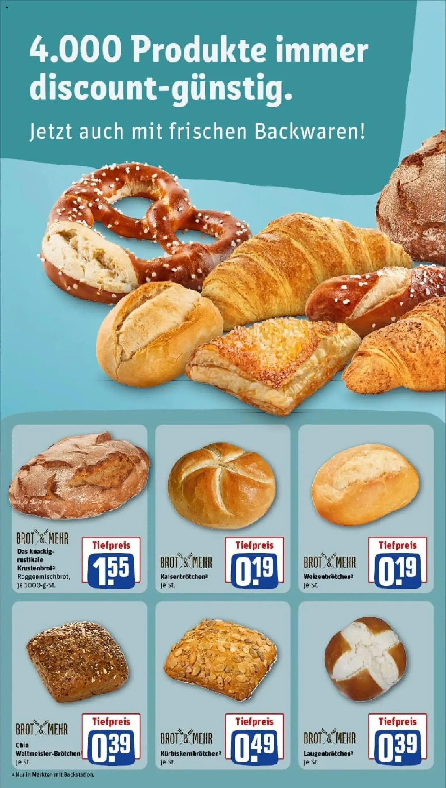 Rewe prospekt Thale	 – gültig ab 02.02.2026 | Seite: 14 | Produkte: Brot