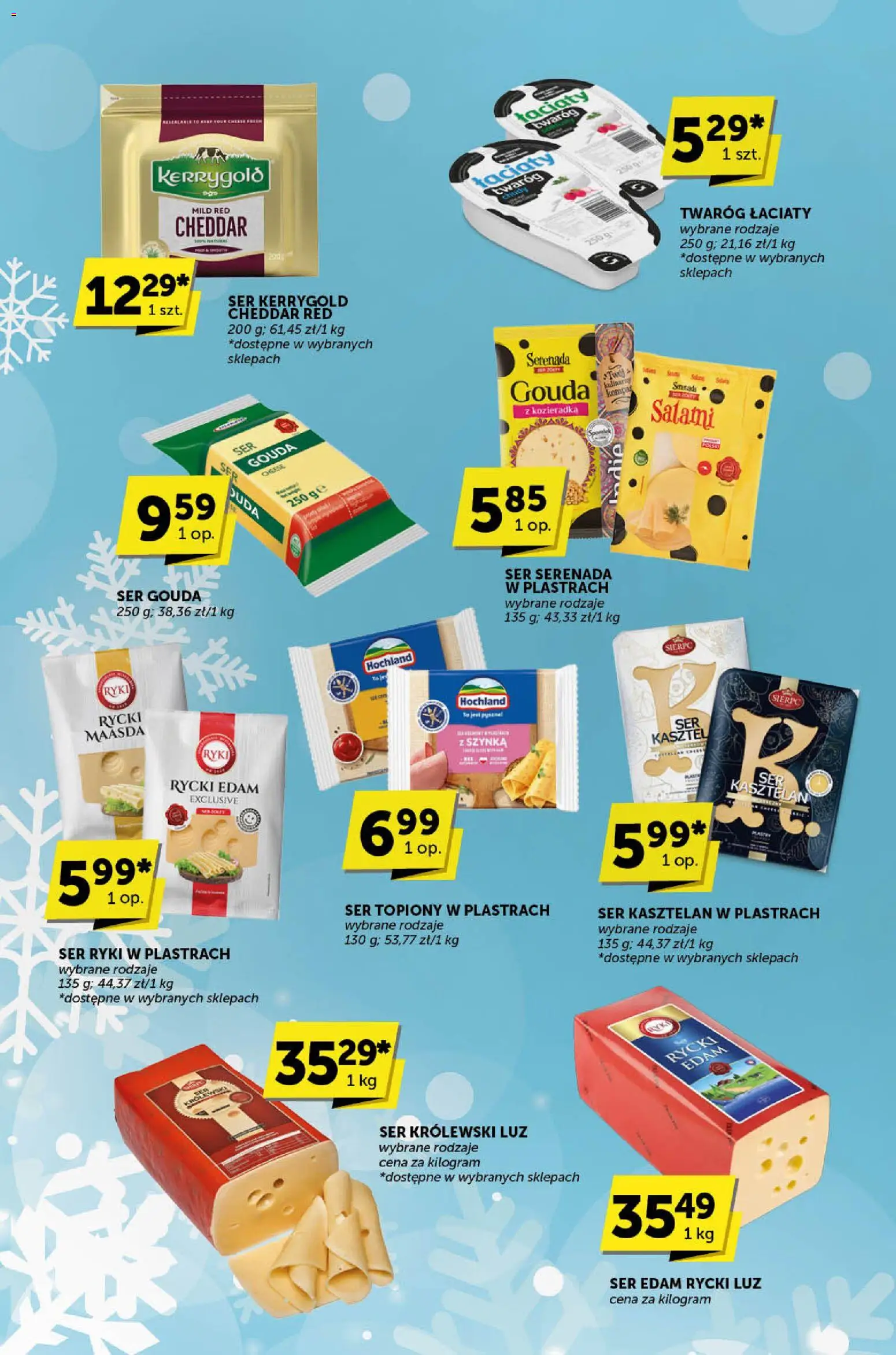 Euro Sklep Gazetka - Katalog od 13.11.2025 | Strona: 4 | Produkty: Ser topiony, Salami, Twaróg, Cheddar