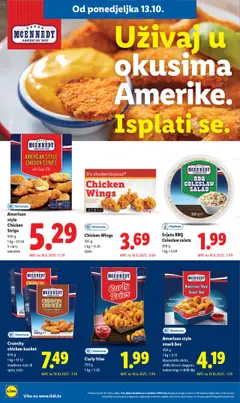 Svježa BBQ Coleslaw salata, 350 g - Pregled kataloga iz trgovine Lidl, vrijedi od 13.10.2025 | Stranica: 12