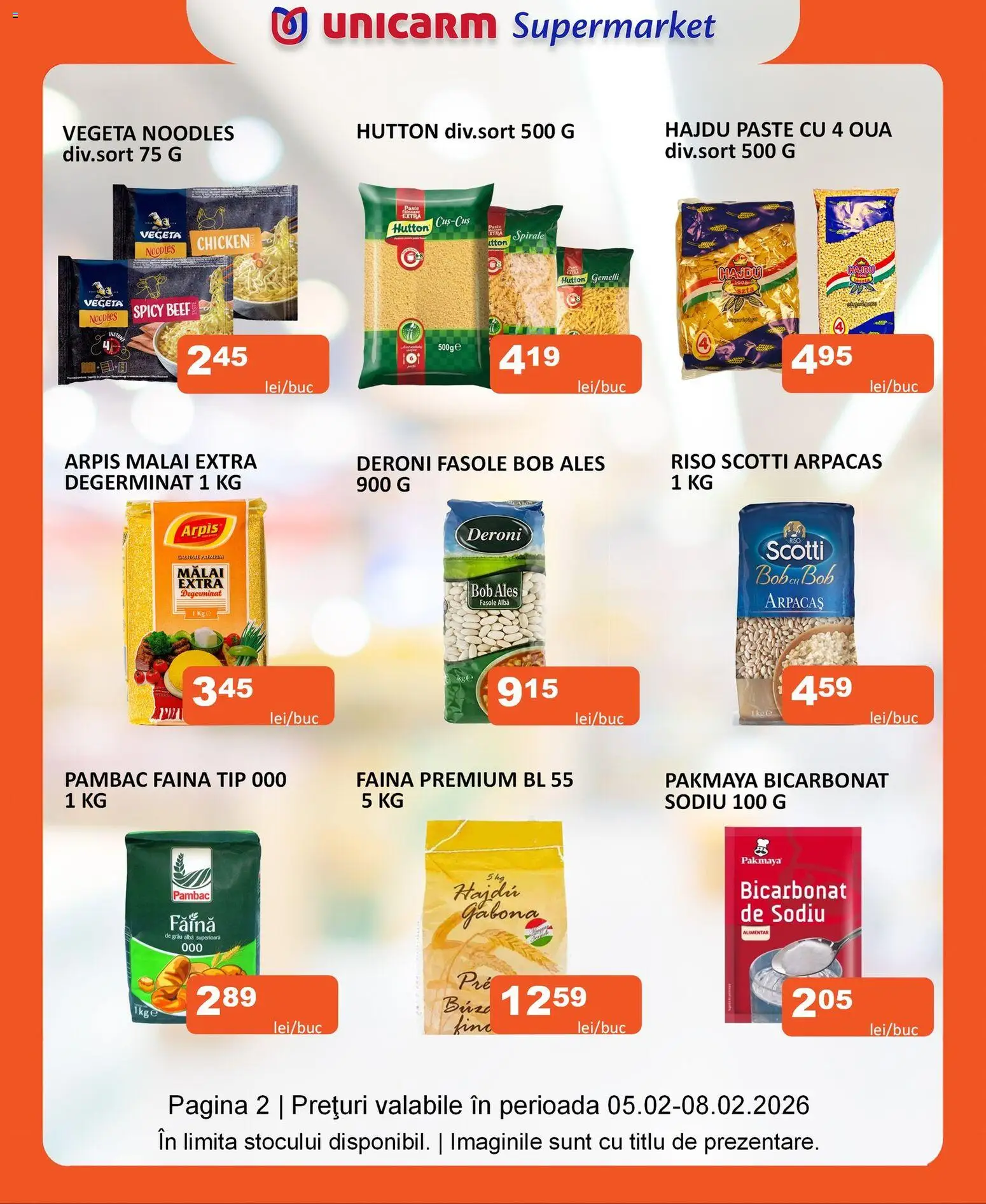 Noul catalog Unicarm – valabil de la 05.02.2026 | Pagină: 2