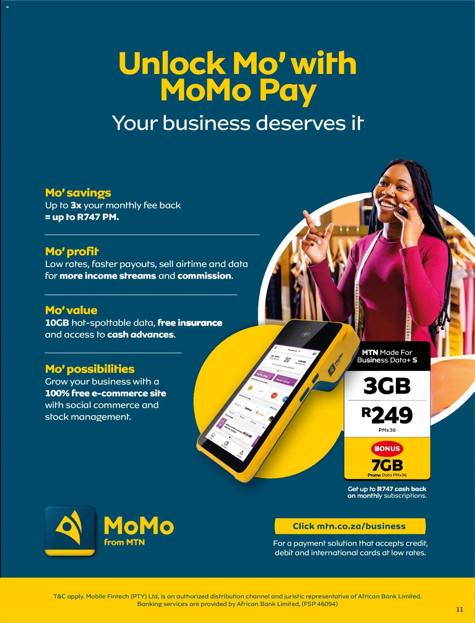 New MTN catalogue – valid from 09.03.2026 | Page: 11 | Products: Data, Stock