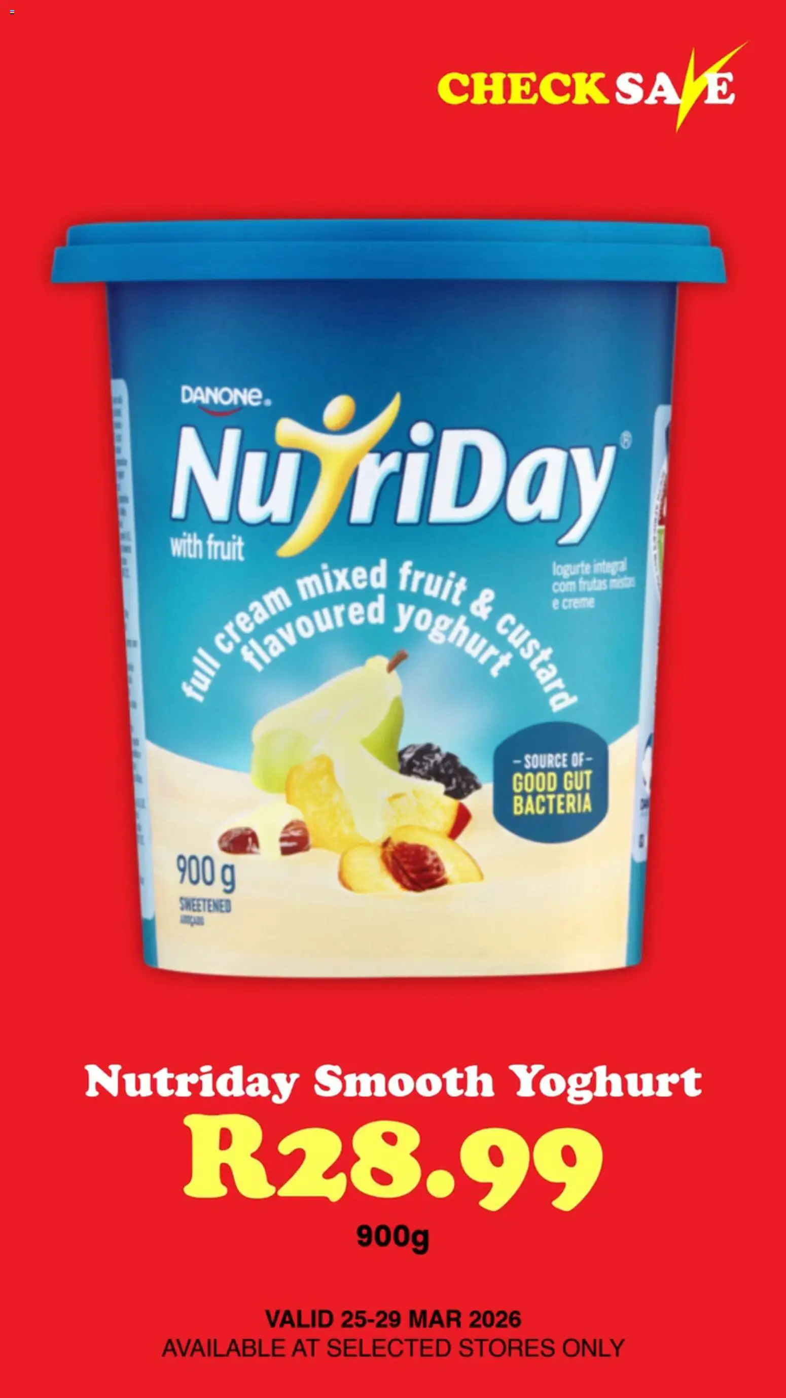 New Check Save catalogue – valid from 25.03.2026 | Page: 3 | Products: Custard, Yoghurt, Cream