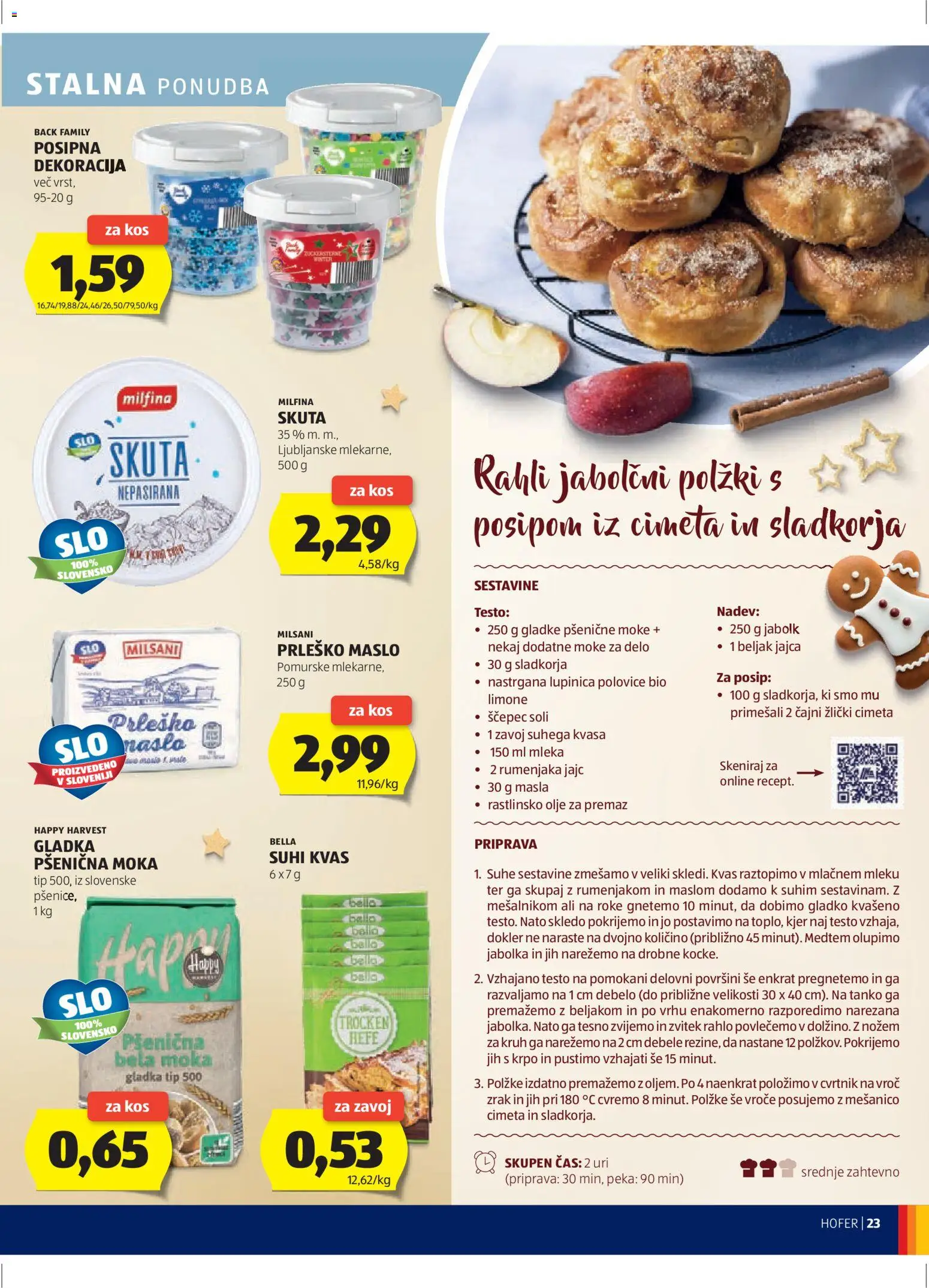 Hofer SI katalog | vrijedi od 13.11.2025 | Stranica: 23 | Proizvodi: Kruh