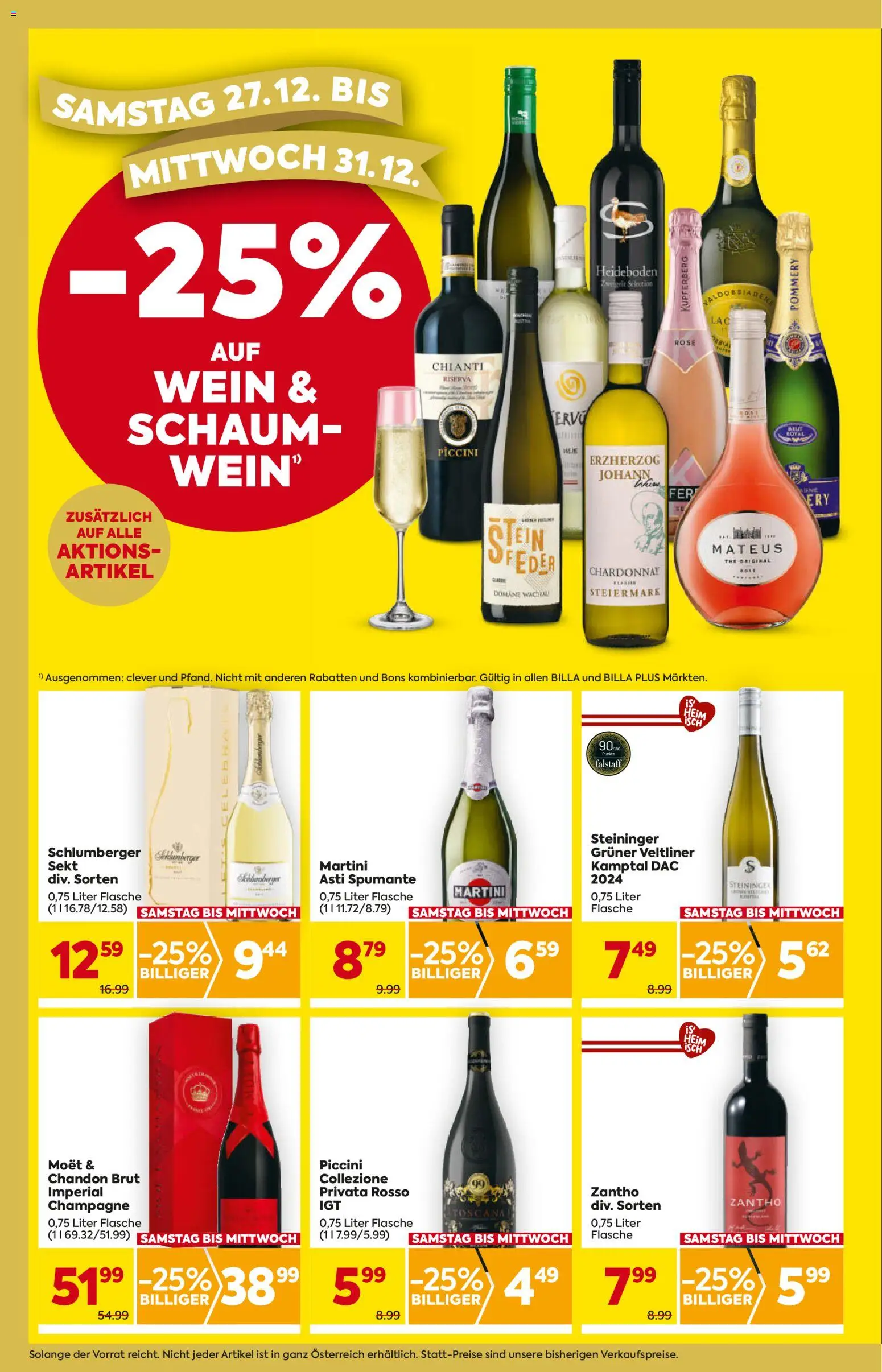 Billa Flugblatt - Burgenland gültig ab 27.12.2025 | Seite: 2 | Produkte: Wein