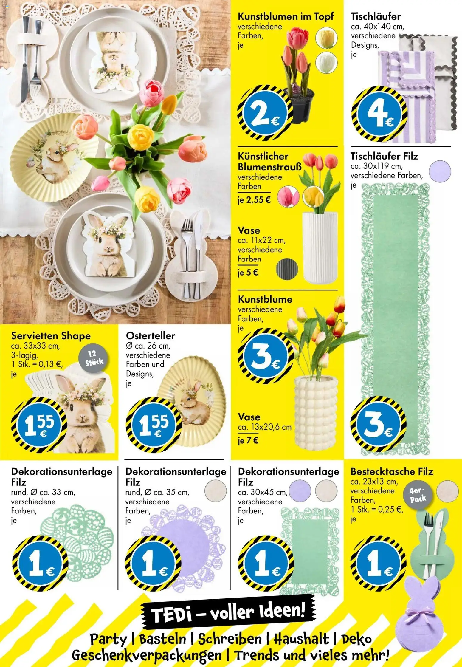 TEDi Prospekt – gültig ab 06.03.2026 | Seite: 6 | Produkte: Vase