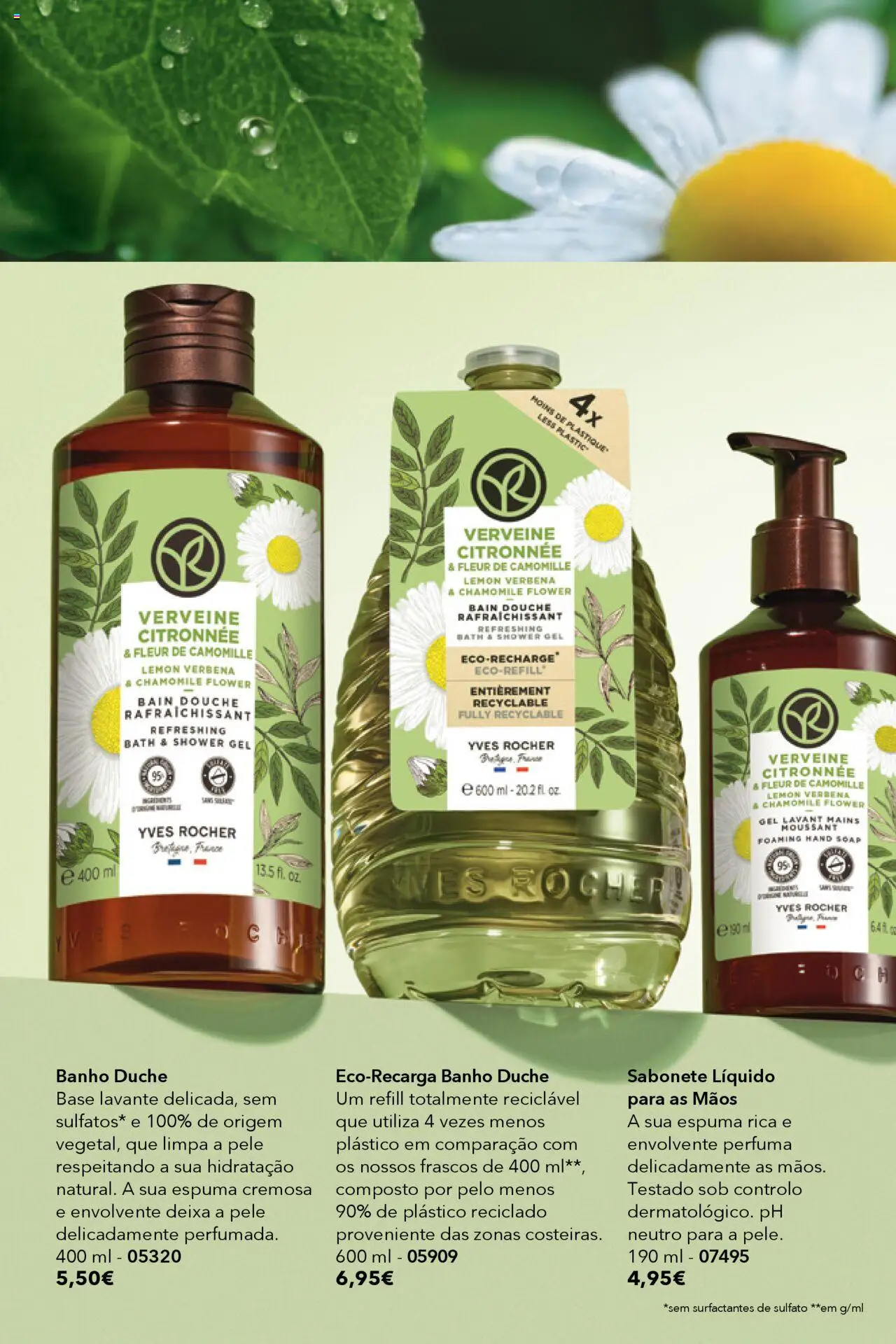 Yves Rocher catálogo 10 │ válido de 31.07.2025 | Página: 58 | Produtos: Sabonete líquido, Base, Sabonete, Banho