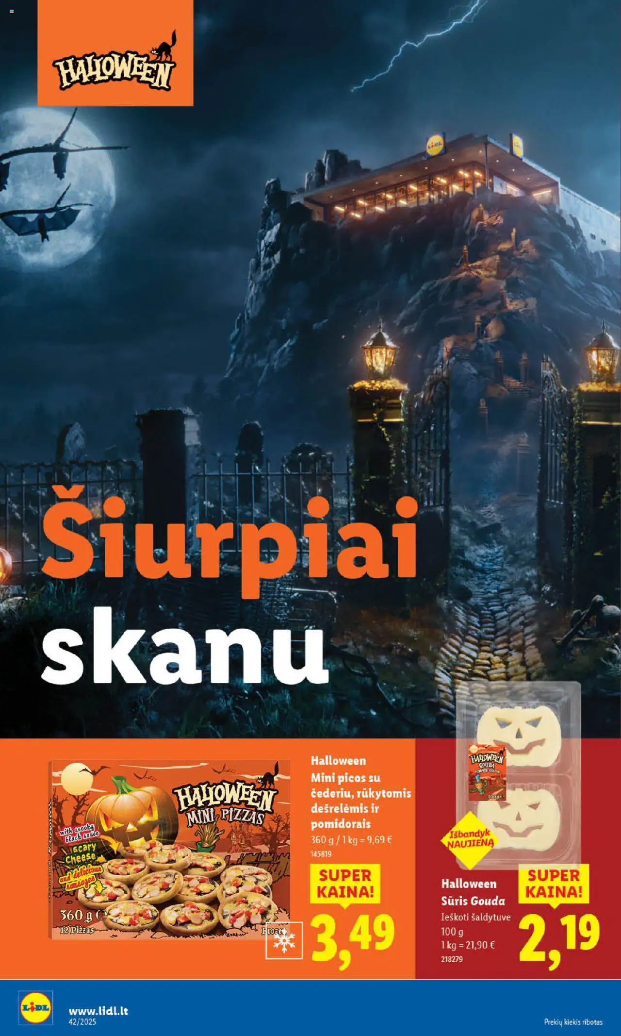 LIDL akcijos nuo 13.10.2025 | Puslapis: 22 | Prekių: Sūris