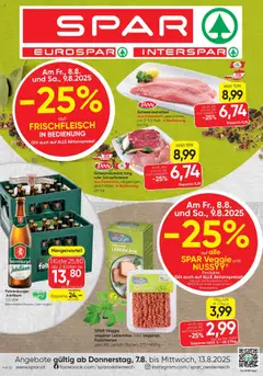 Vorschau von dem Prospekt - Spar Flugblatt gültig ab 07.08.2025