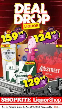 New Shoprite catalogue – valid from 12.09.2025 | Page: 3 | Products: Cider, Wine, Gin
