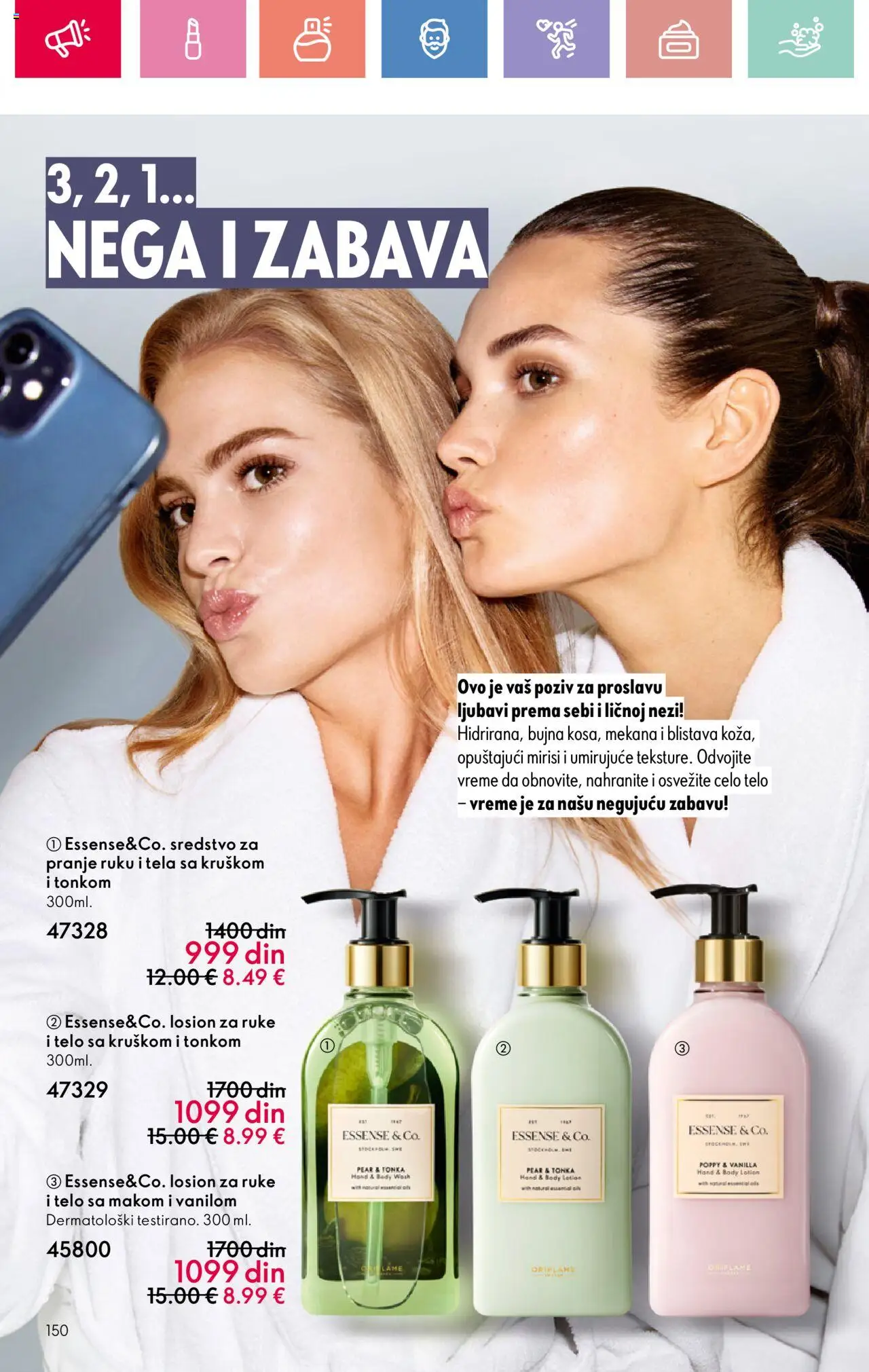 Oriflame katalog - važi od 03.08.2025 | Strana: 150