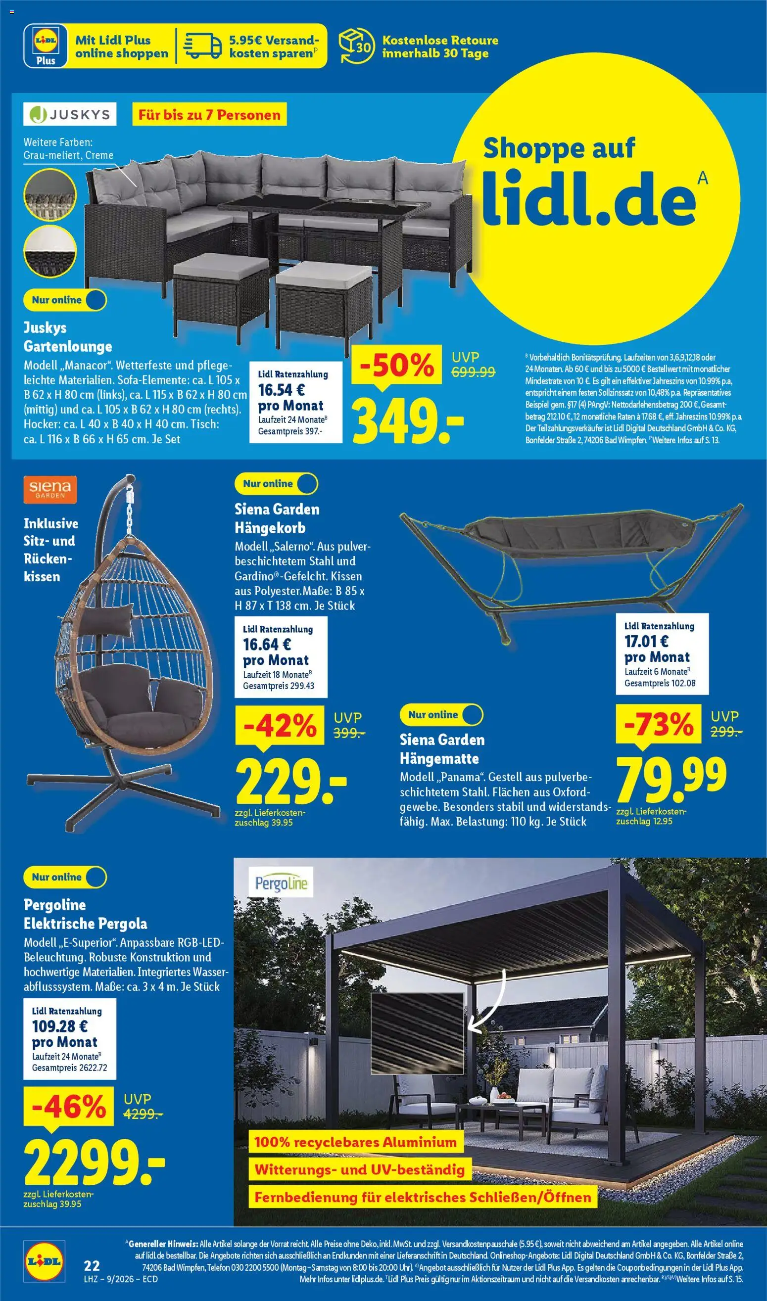 Lidl - Prospekt – gültig ab 23.02.2026 | Seite: 34 | Produkte: Hocker, Bad, Wasser, Telefon