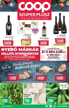 COOP - Észak Kelet Pro-Coop Zrt - Szuper Plusz - amely érvényes a következő dátumtól: 30.04.2026