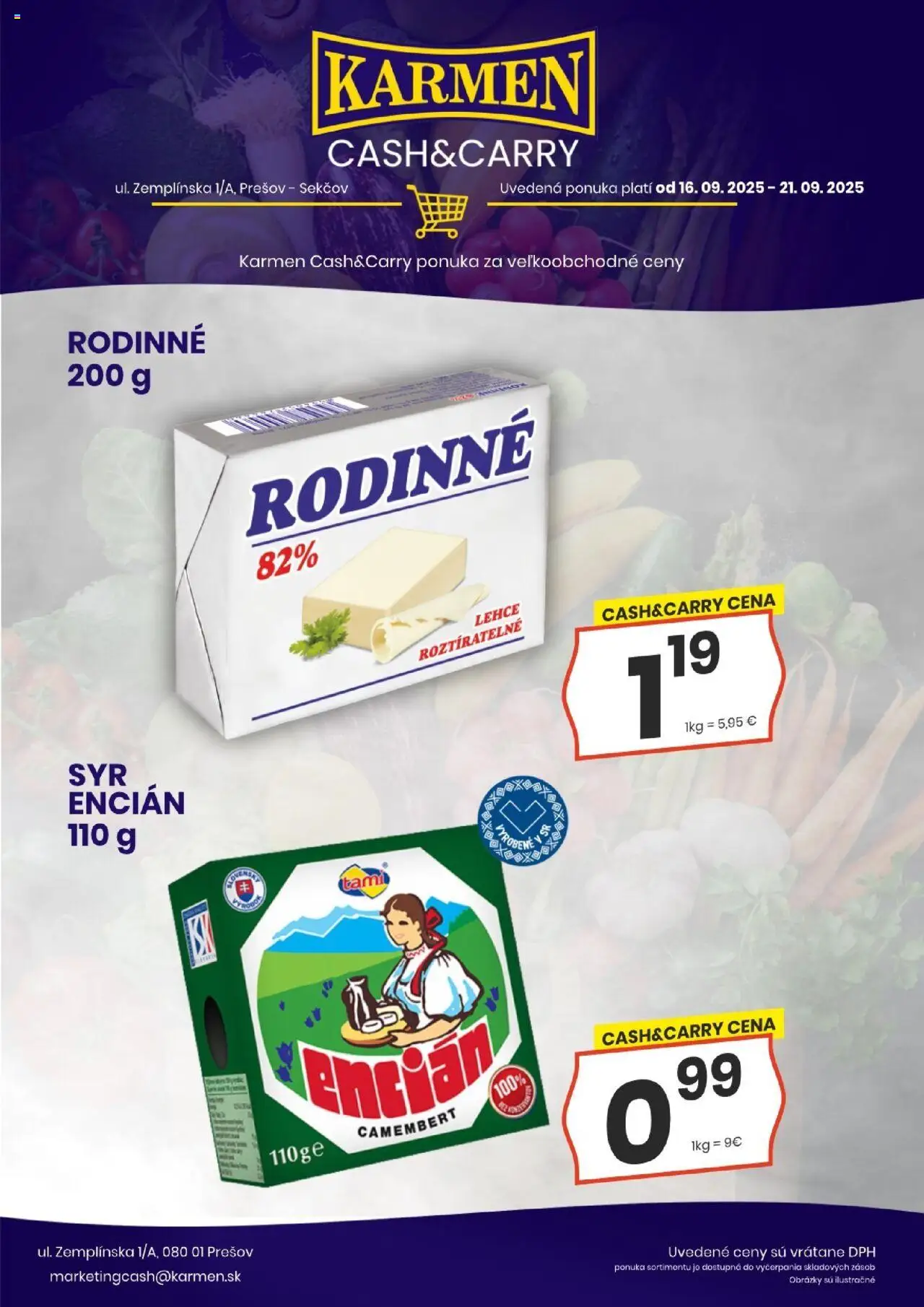 Nové KARMEN CBA akcie – leták je platný od 16.09.2025 | Strana: 8 | Produkty: Encián