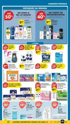 Pré-visualização TESTE DE GRAVIDEZ PORTICOPHARMA, Teste de gravidez válido de 10.03.2026 | Página: 25 | Produtos: Papel higiénico, Fraldas, Mel, Creme