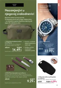 Katalog Oriflame - Pregled kataloga iz trgovine Oriflame, vrijedi od 19.11.2025 | Stranica: 65 | Proizvodi: Četka, Piling, Torbica, Sat