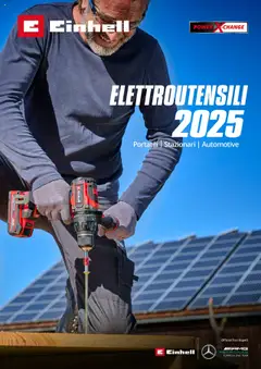 Anteprima del volantino Catalogo Elettroutensili 2025 Einhell	 valido a partire dal 06.02.2025