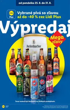 Gambrinus 12, Svetlé pivo ležiak │ platný od 25.08.2025 | Strana: 8
