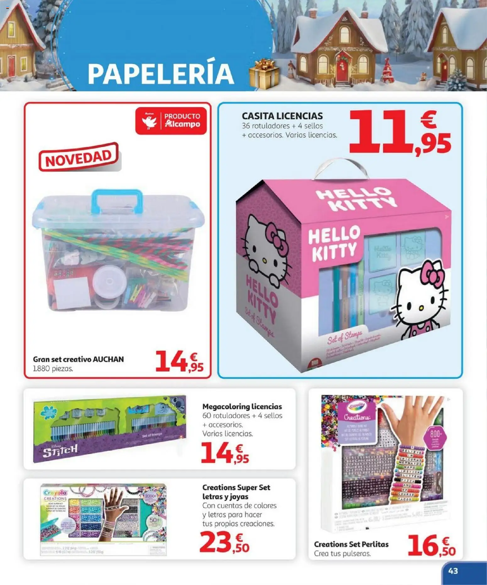 Alcampo - Juguetes │ válido desde el 03.11.2025 | Página: 43 | Productos: Tacos