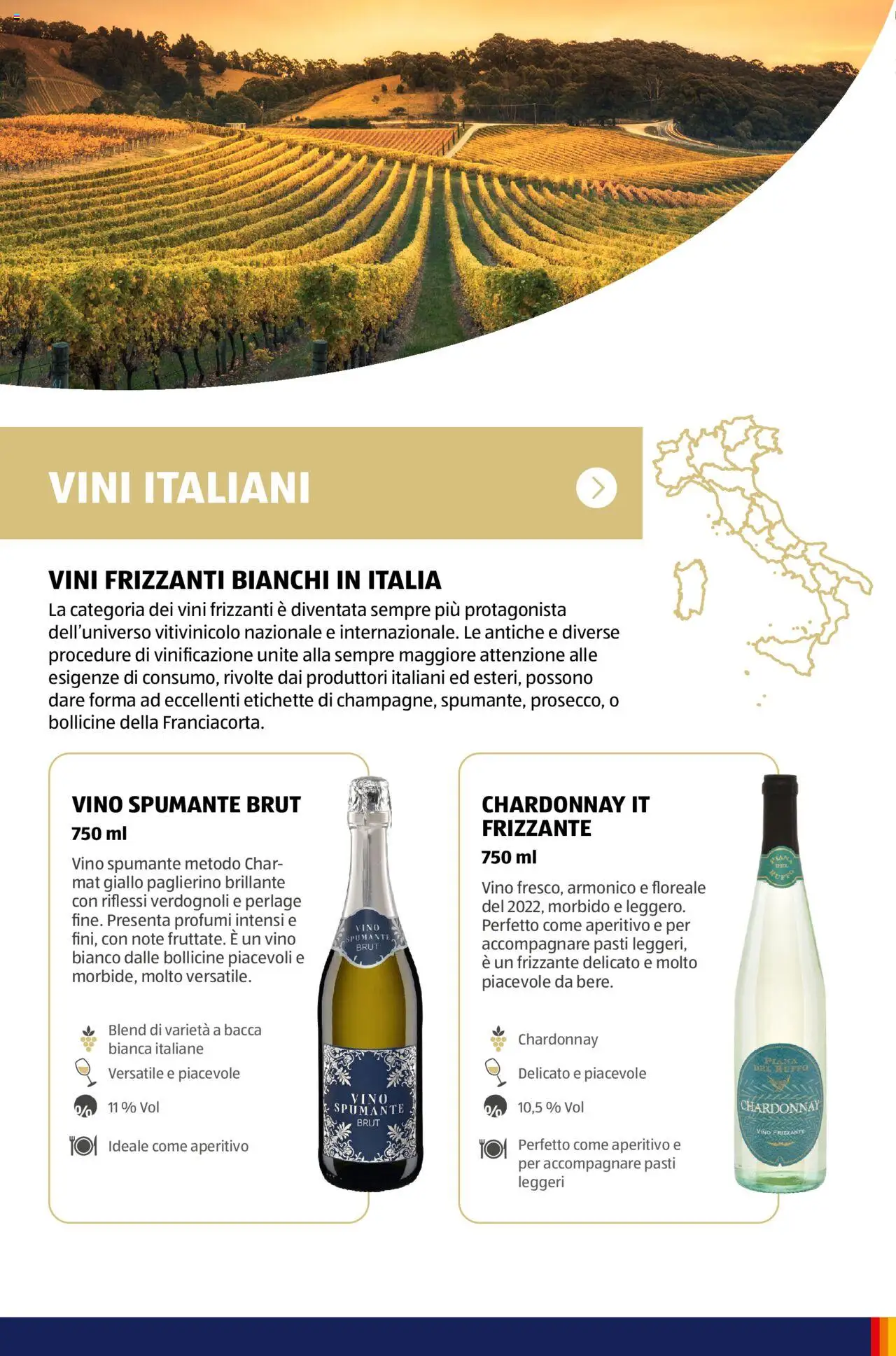 Volantino Aldi del 05.11.2024 | Pagina: 48 | Prodotti: Vino, Spumante, Aperitivo