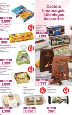 Spar Ínyenc katalógus - amely érvényes a következő dátumtól: 09.03.2026 | Oldal: 16 | Termékek: Jégkrémtorta, Protein, Praliné, Étcsokoládé