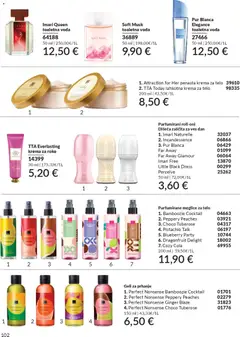 Avon katalog akcije – veljaven od 29.12.2025 | Stran: 102 | Izdelki: Krema, Krema za telo, Krema za roke, Toaletna voda