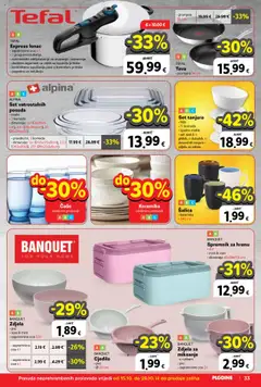 Plodine - Katalog - Pregled kataloga iz trgovine Plodine, vrijedi od 15.10.2025 | Stranica: 35 | Proizvodi: Ventil, Zdjela, Lonac, Cjedilo